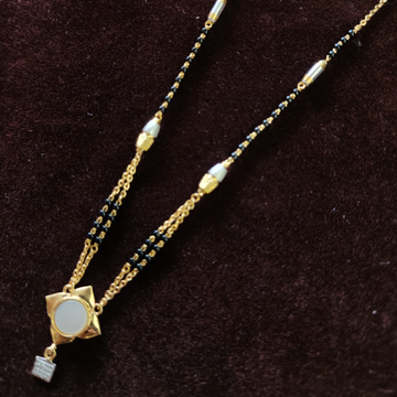 916 Gold Mother Of Pearl Stone Fancy Dokiyu by 
