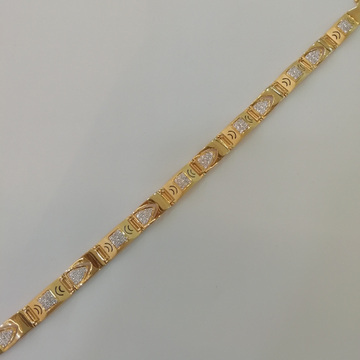 916 gold fancy gents casting loose bracelet by 