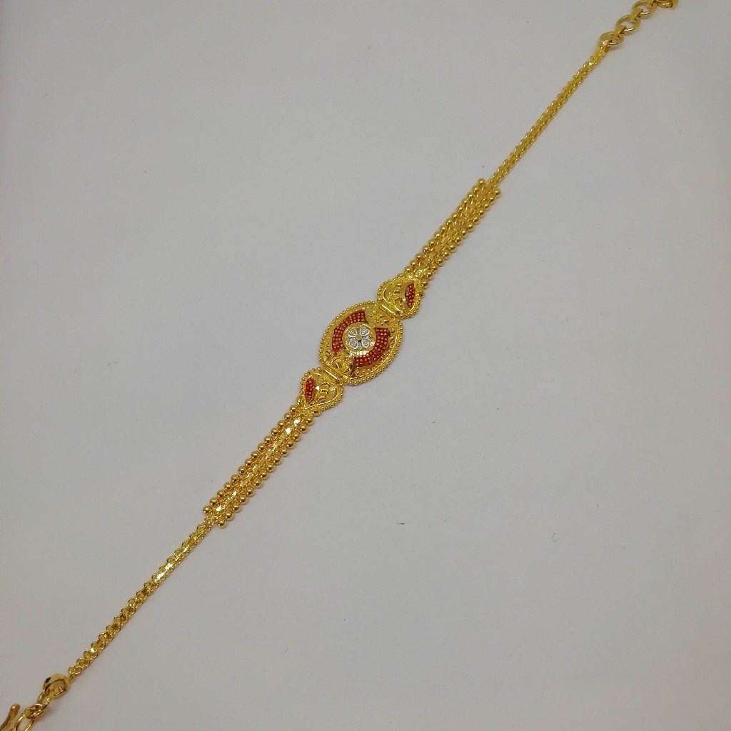 Athena Gold Diamond Loose Bracelet